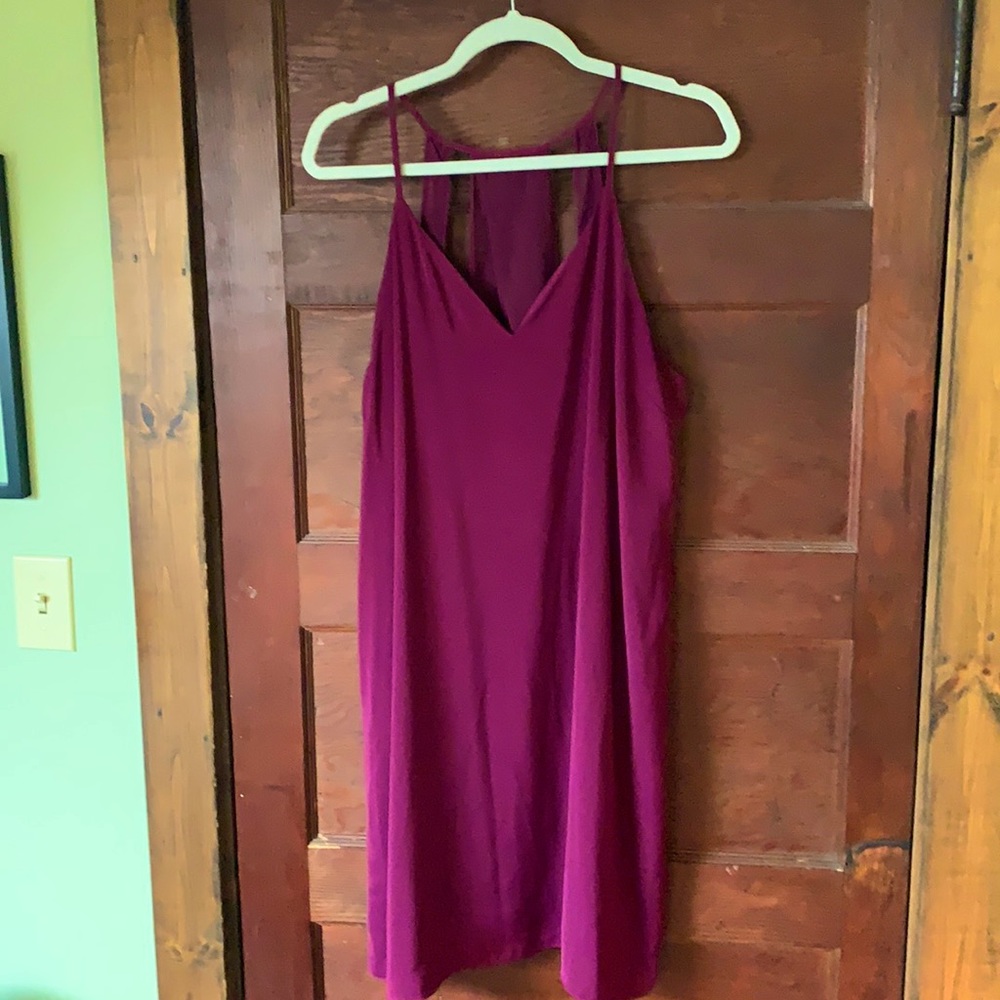 Purple Goldray Dress